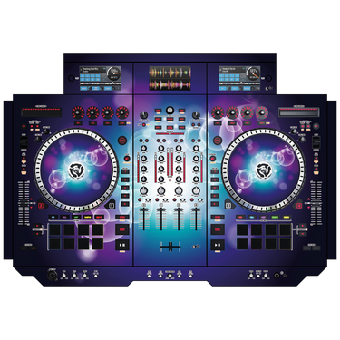 dj-skins Numark NS 7 III Skin BUBBLE SPACE